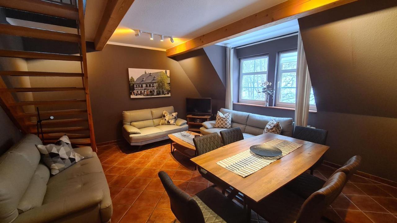Appartements Im "Landhaus Am Frohnauer Hammer" Annaberg-Buchholz Bagian luar foto