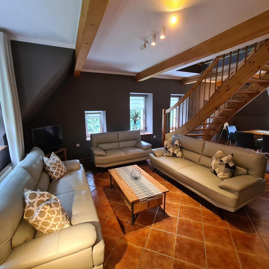 Appartements Im "Landhaus Am Frohnauer Hammer" Annaberg-Buchholz Bagian luar foto